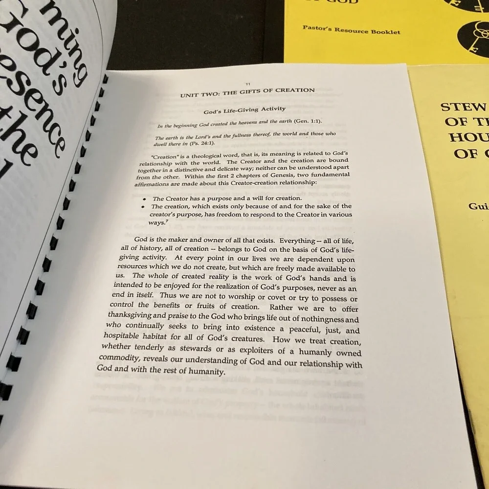 Stewards of the Household of God Resource Guide for Pastor Group Facilitator